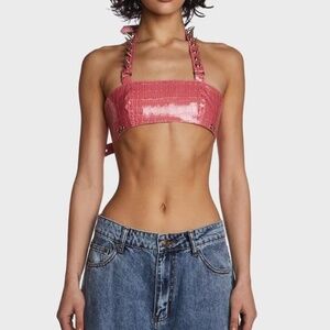 HuDieGongZhu, S, Pink Top (SOLD OUT ONLINE)